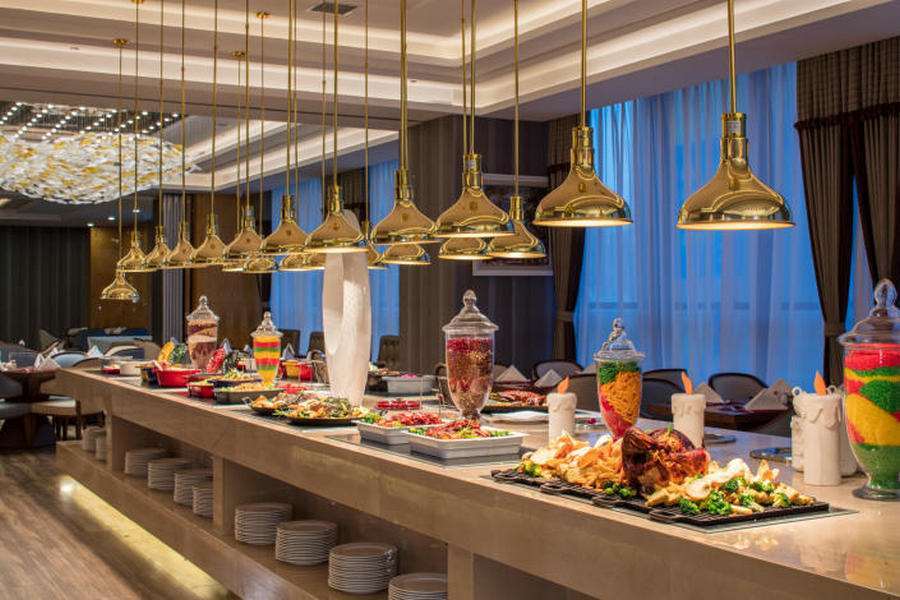 Swisstouches Hotel Xi'An 西安市 レストラン 写真